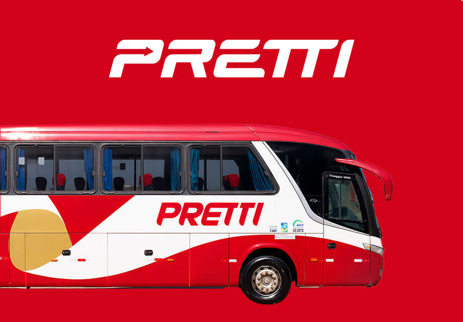 Pretti Rout Viação Pretti: Passagens de Ônibus em até 12x