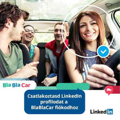 LinkedIn csatlakozás a BlaBlaCar-on
