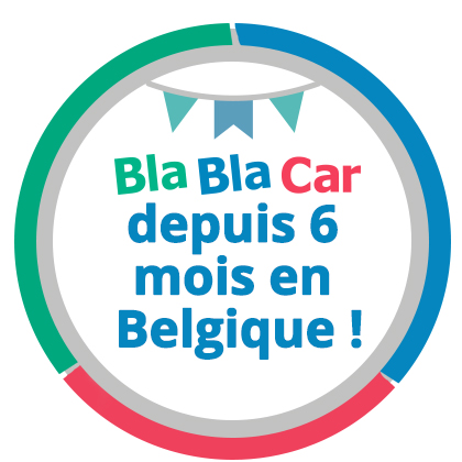 BlaBlaCar depuis 6 mois en Belgique !
