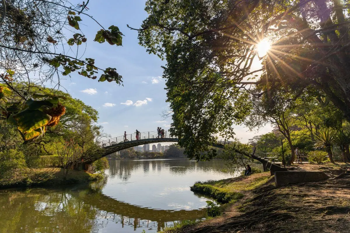 viagem com crianças no dia das crianças para o parque Ibirapuera em SP