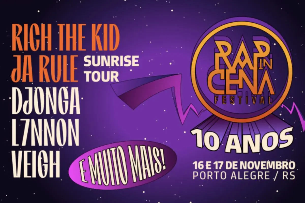 Festival Rap in Cena 2024 – 10ª Edição em Porto Alegre