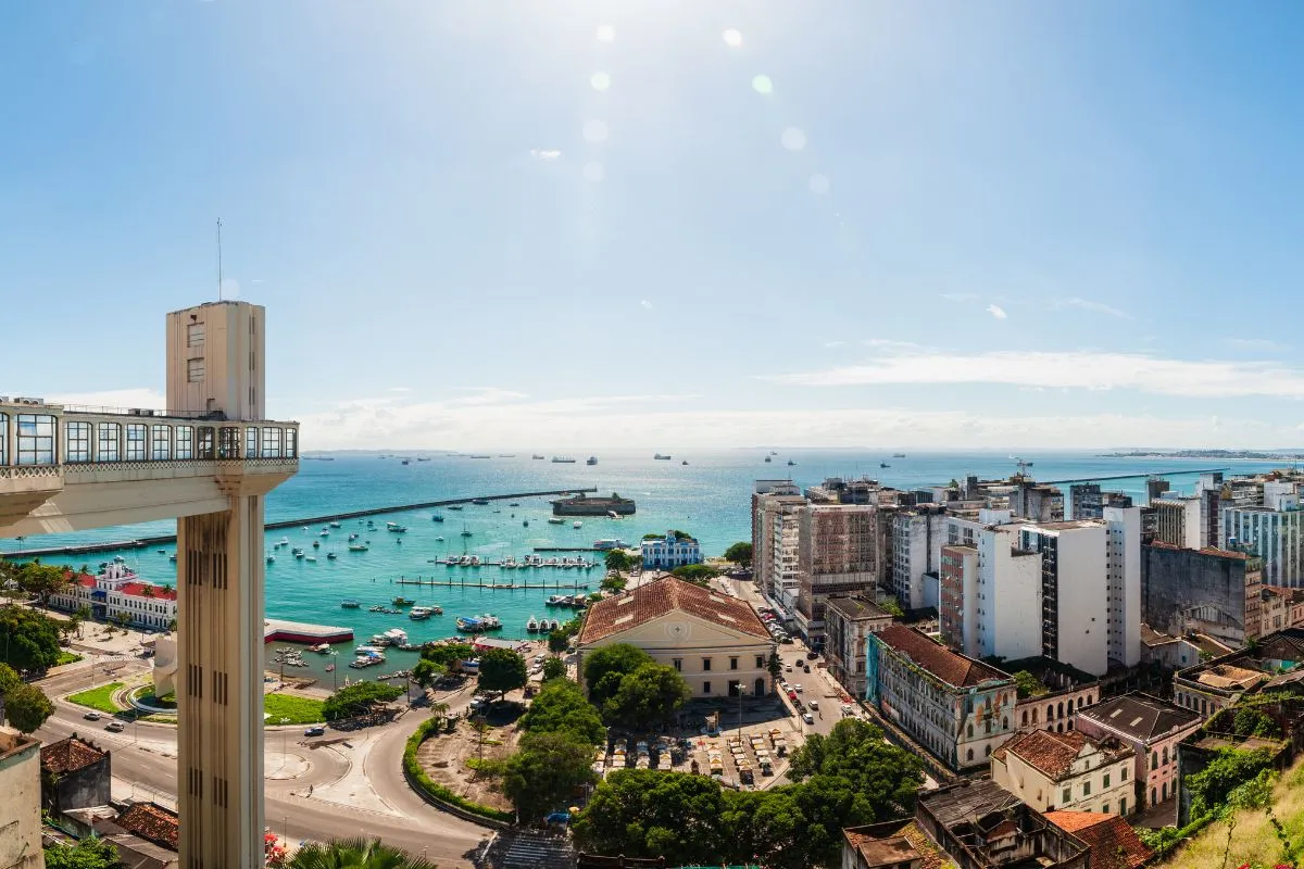 Vista para o Mercado de Salvador