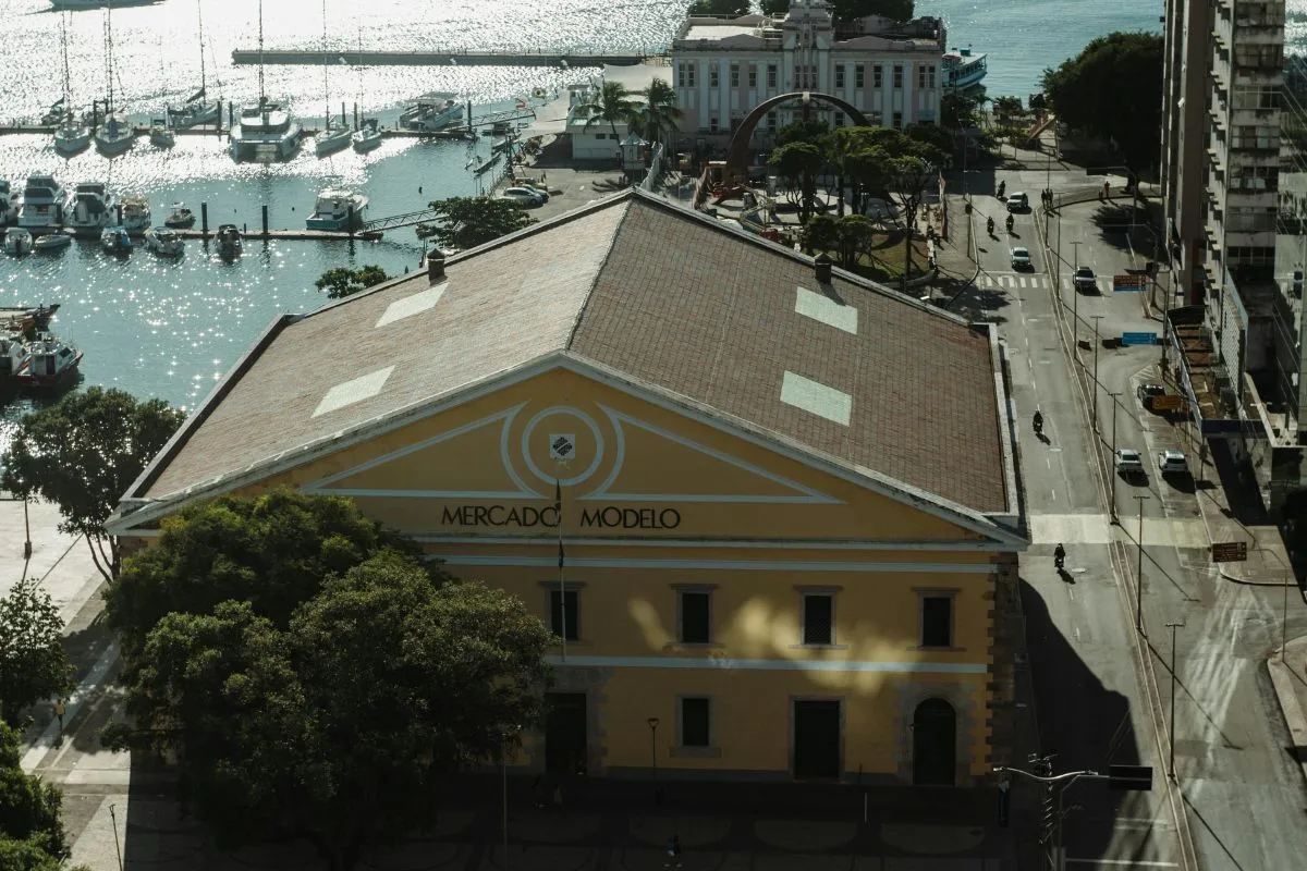 Fachada Mercado Modelo de Salvador