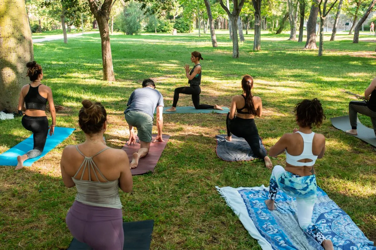 Evento yoga parque ibirapuera