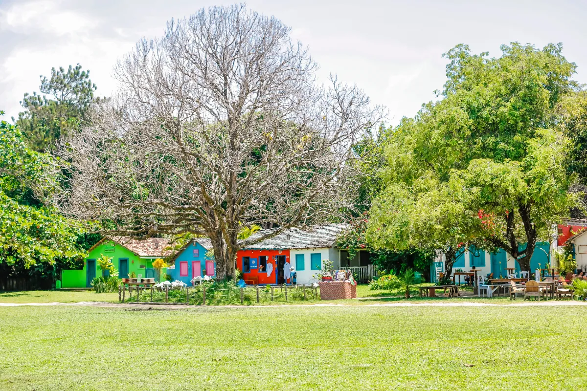 Casas coloridas Trancoso