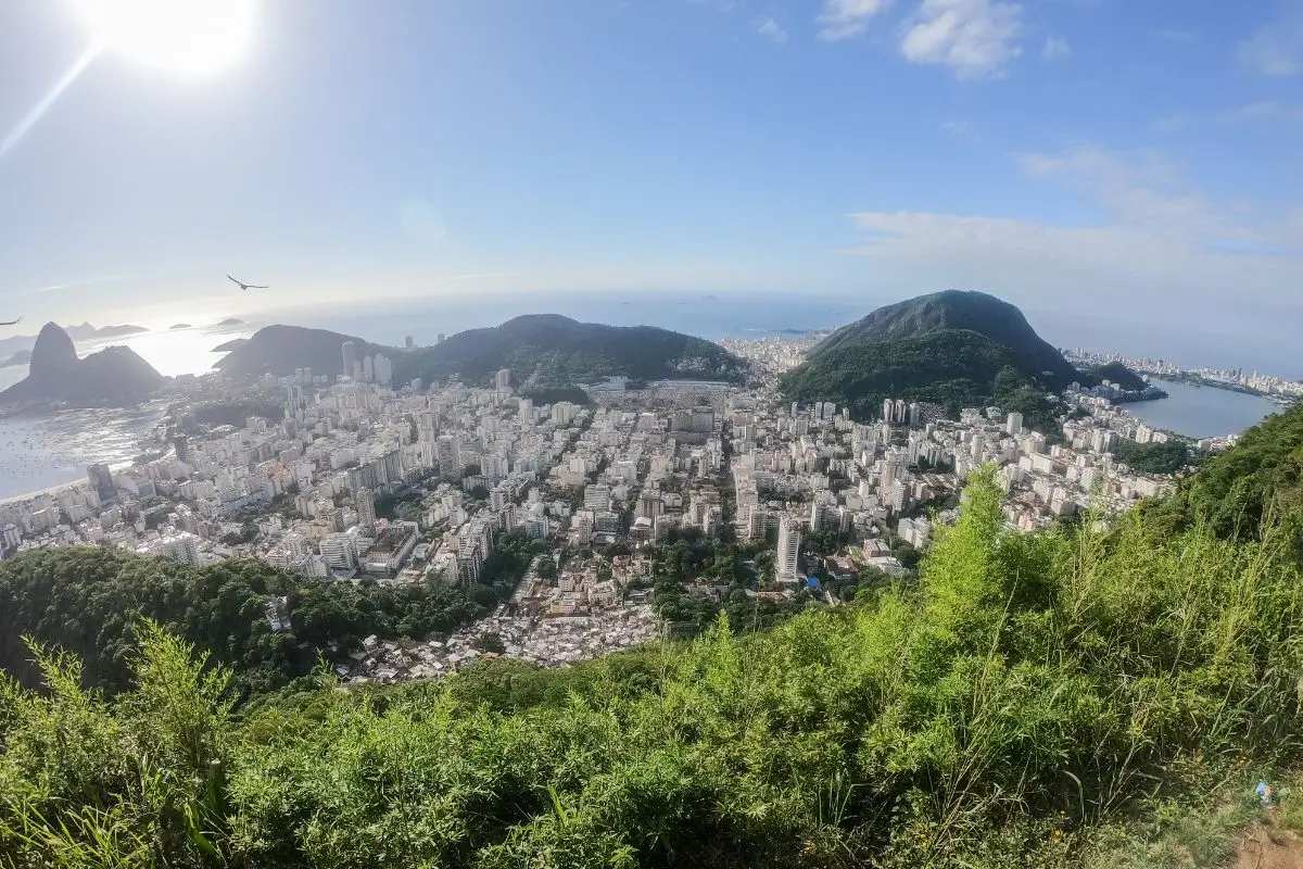 vista do Mirante Dona Marta no Rio de Janeiro!