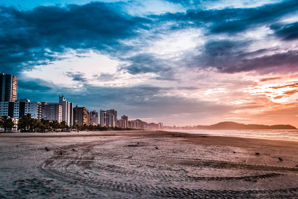 Praia de Santos SP