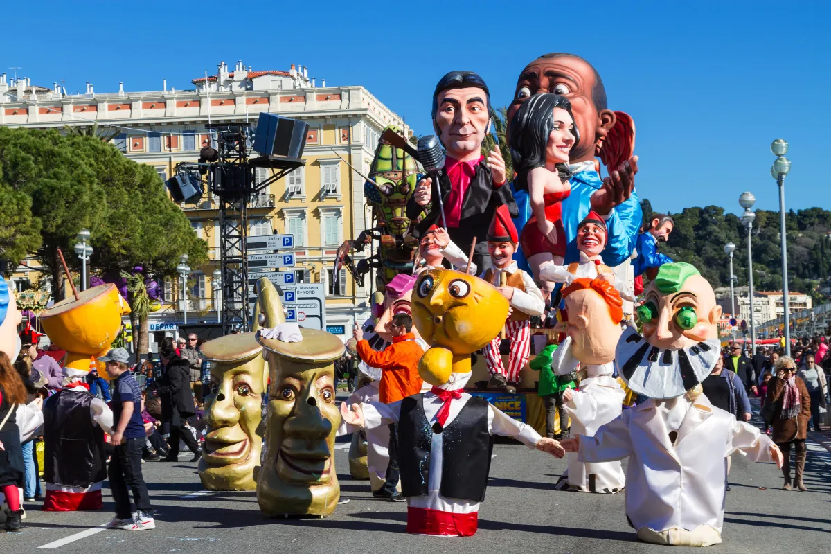 Colorido Carnaval em Nice