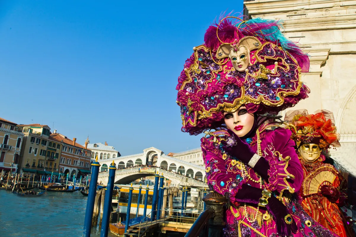 Máscaras Carnaval em Veneza