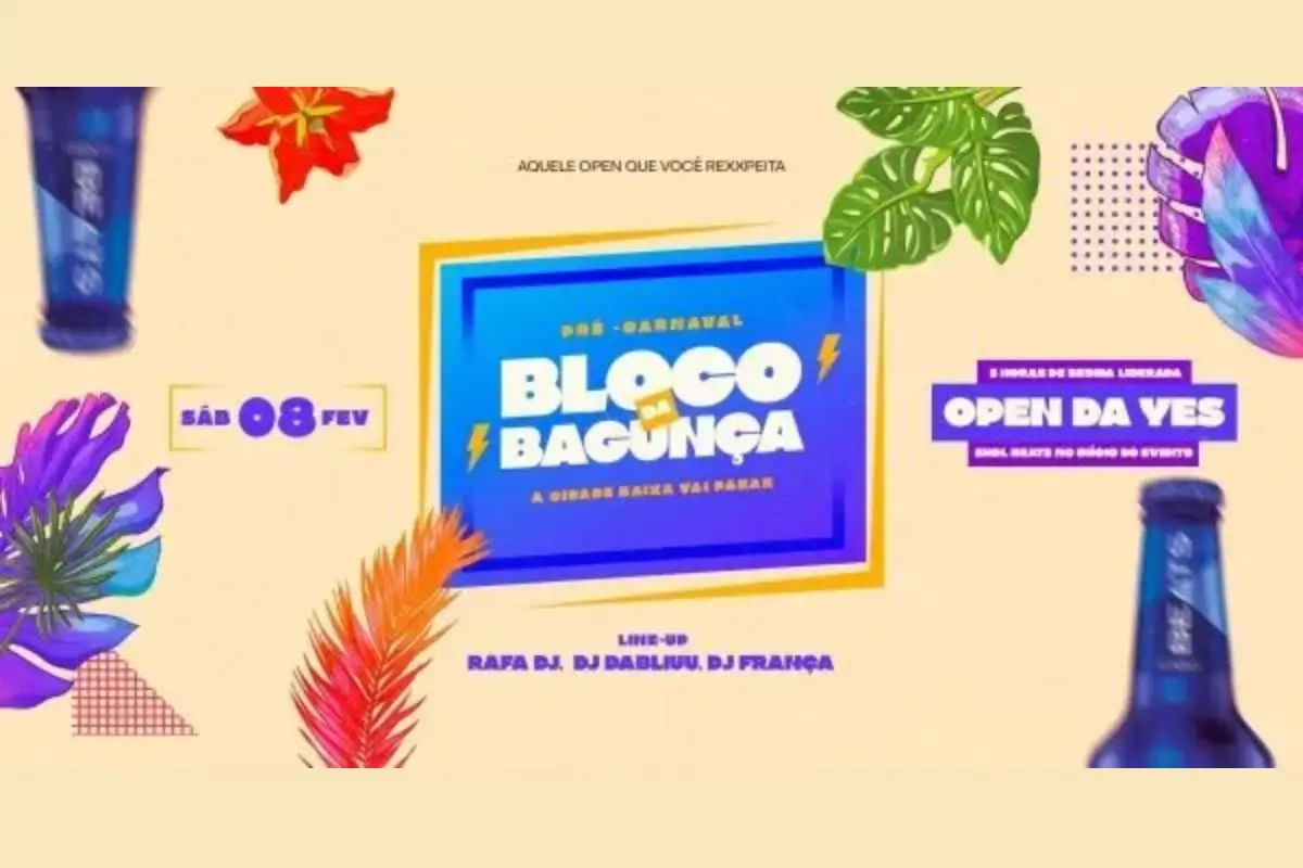 Aproveite o Pré-Carnaval 2025 em Porto Alegre no Bloco da Bagunça!