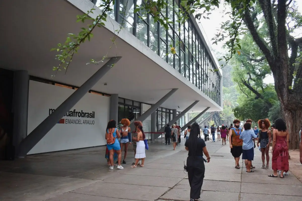 Museu Afro Brasileiro no parque ibirapuera sp