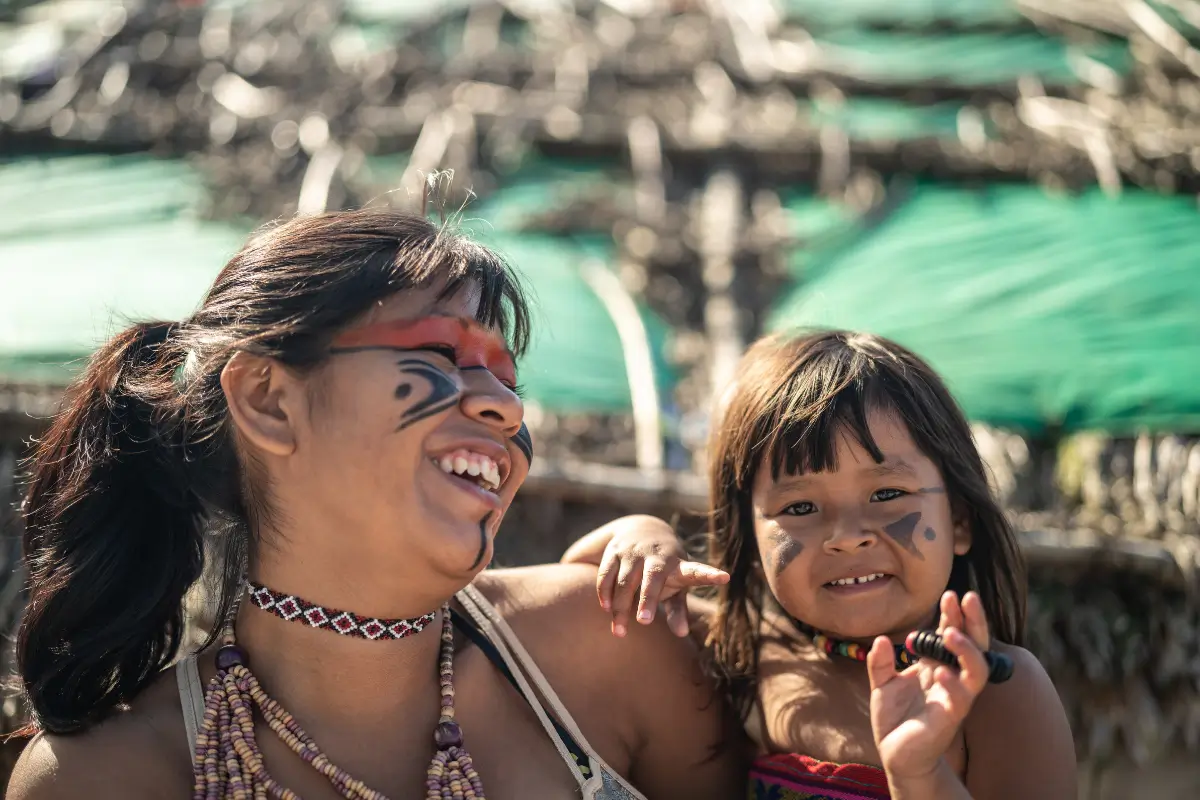 turismo indigena familia tupi guarani
