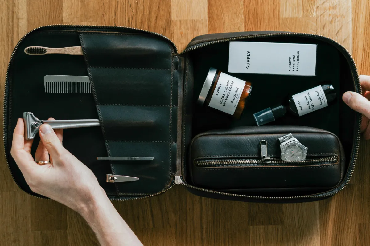 necessaire dobrável 