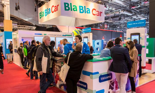 Check out BlaBlaCar at Salon de l’Automobile
