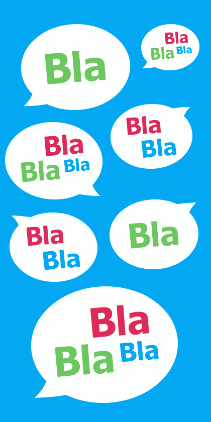 Bist du Bla, BlaBla oder BlaBlaBla?