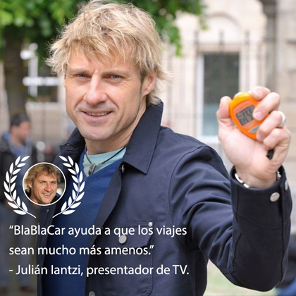 Julián Iantzi, presentador de TV y BlaBlaStar