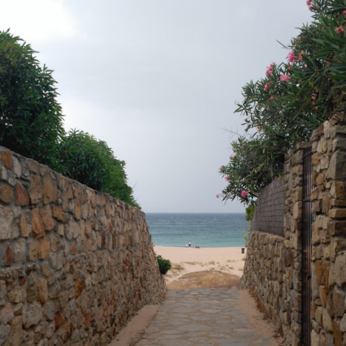 entrada a la playa Tarifa