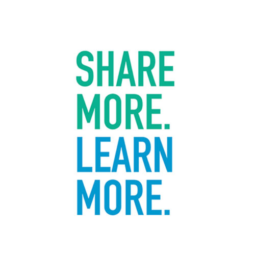 Share More. Learn More.