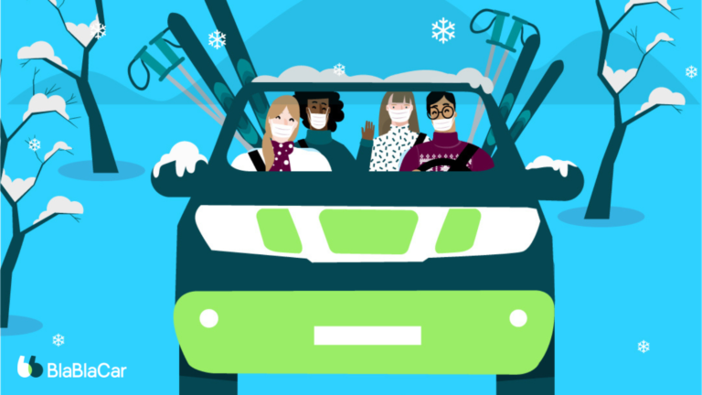 Cuatro consejos para viajar en coche  por carreteras nevadas este invierno