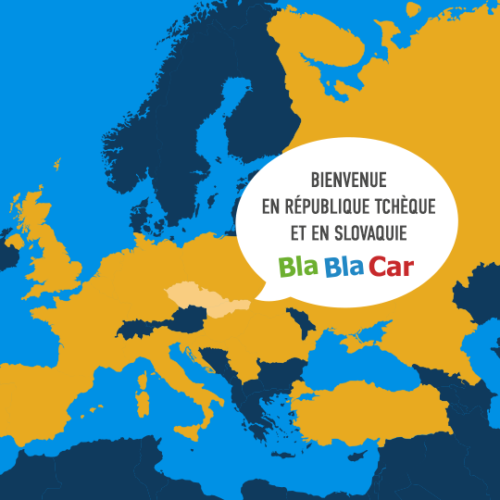 BlaBlaCar arrive en Slovaquie et République Tchèque !