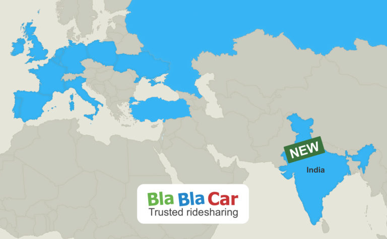 BlaBlaCar rides into India! Namaste!